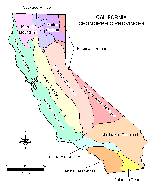 Create california relief map